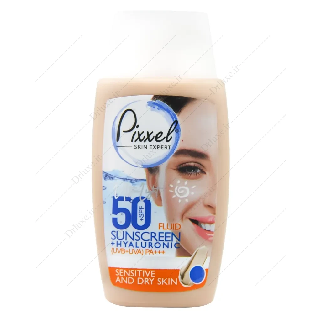 ضد آفتاب پیکسل رنگی SPF50 پوست خشک تا نرمال و حساس 50 میل